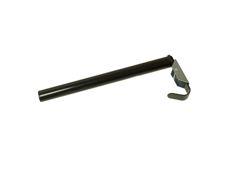 Držiak na sedlo sklápací, okrúhly čierny