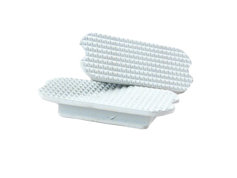 Vložky do strmeňov gumené biele 12 cm