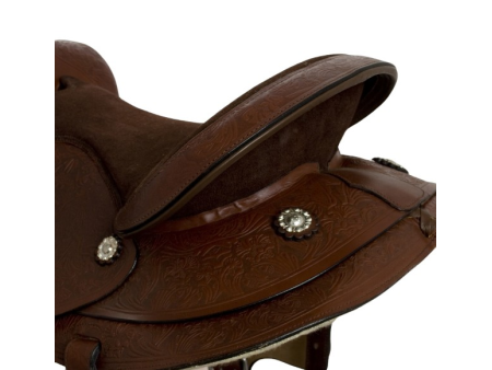 Sedlo westernové Randol´s Topeka hnedé 10"