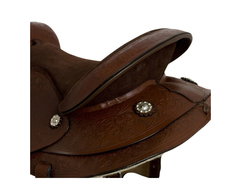 Sedlo westernové Randol´s Topeka hnedé 10"