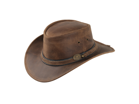 Klobúk kožený Scippis Irving