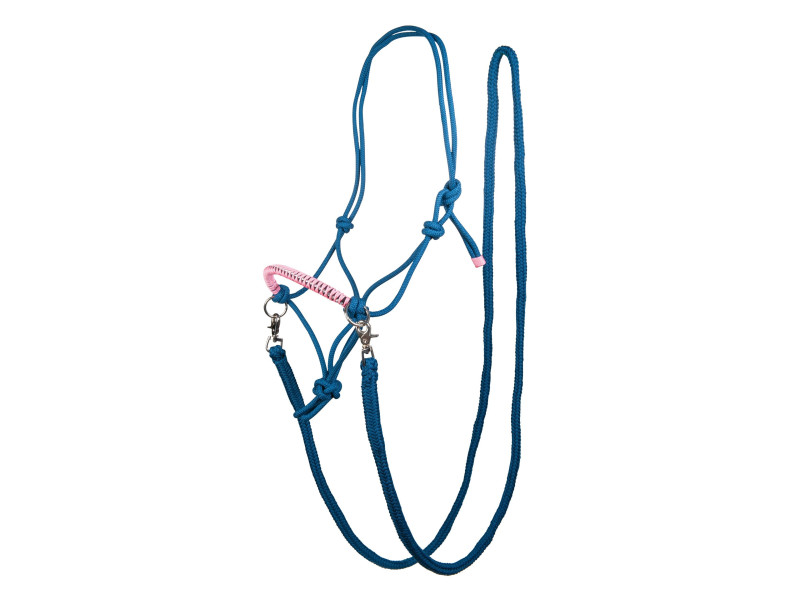 Ohlávka povrazová Strass s oťažami