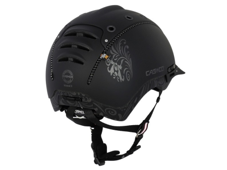 Prilba jazdecká Casco Mistrall-2 Floral 