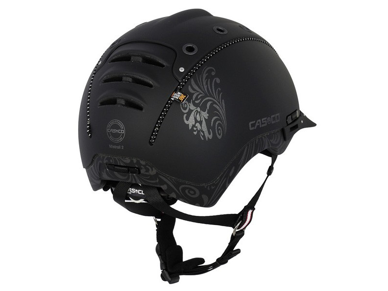 Prilba jazdecká Casco Mistrall-2 Floral 