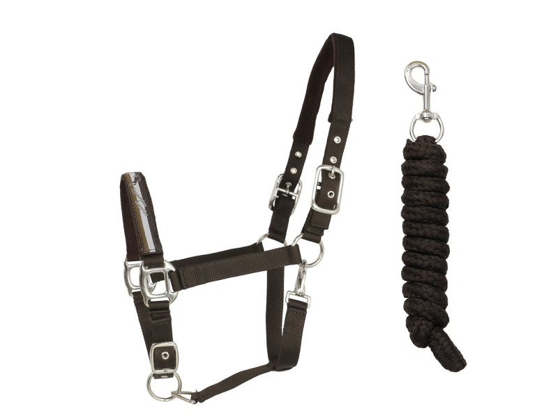 Ohlávka nylonová Kentaur s vodítkom