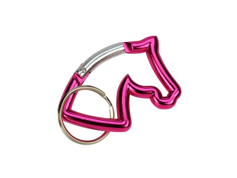 Karabína na kľúče hlava koňa