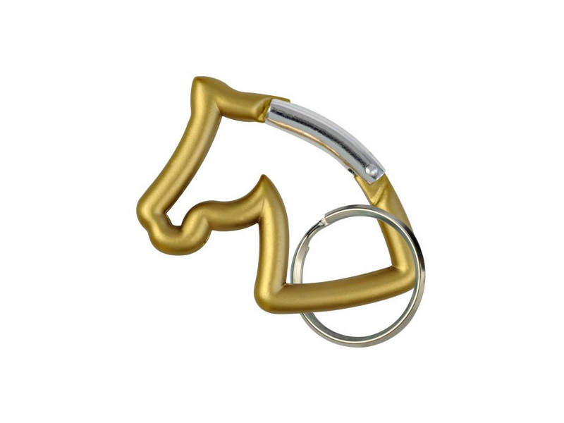 Karabína na kľúče hlava koňa