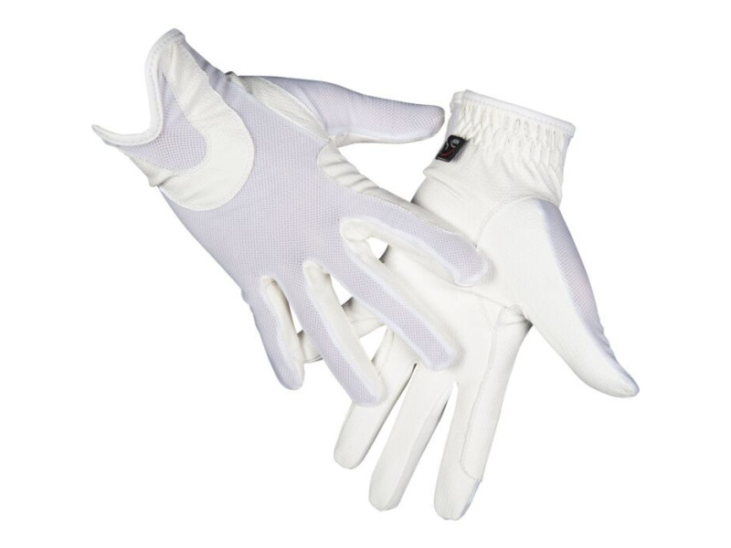 Rukavice jazdecké detské HKM Grip Mesh
