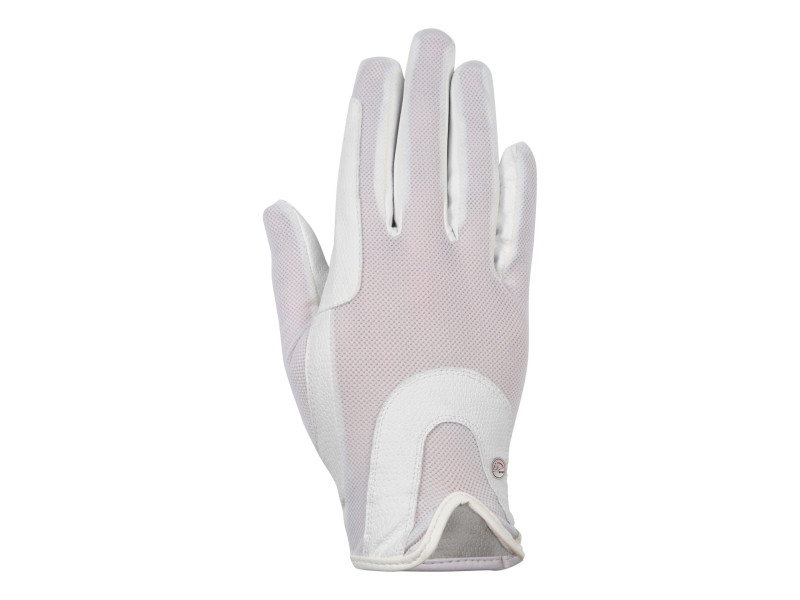 Rukavice jazdecké detské HKM Grip Mesh