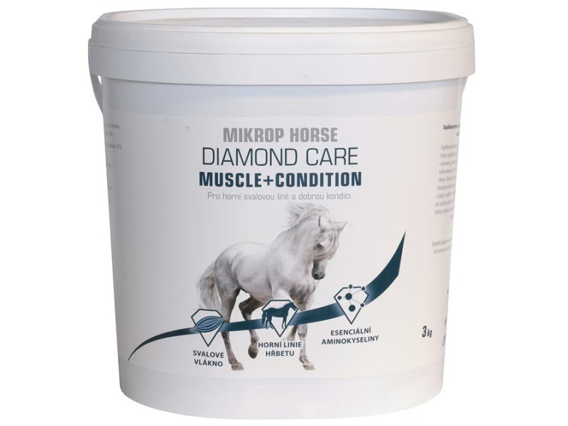 Doplnkové krmivo pre kone Mikrop Muscle+Condition 1,5 kg
