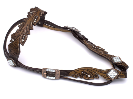 Uzdečka westernová s čelenkou LpTrick