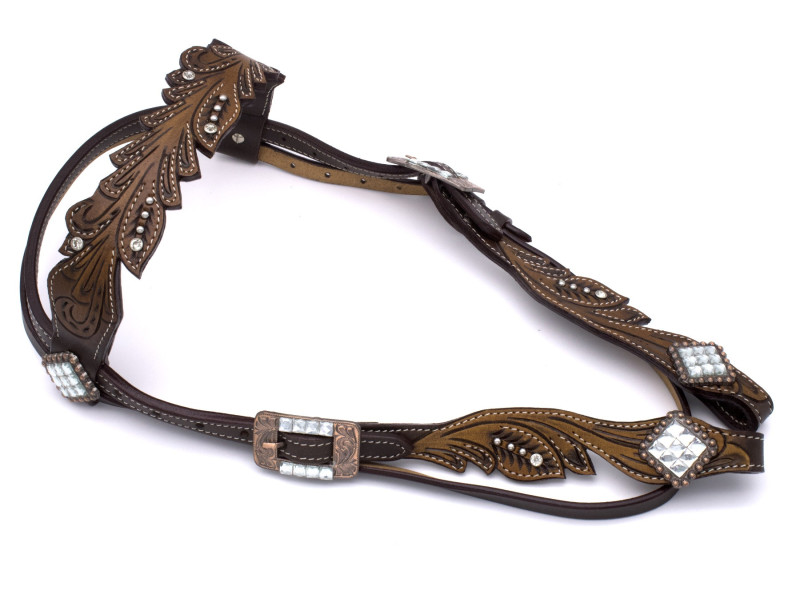 Uzdečka westernová s čelenkou LpTrick