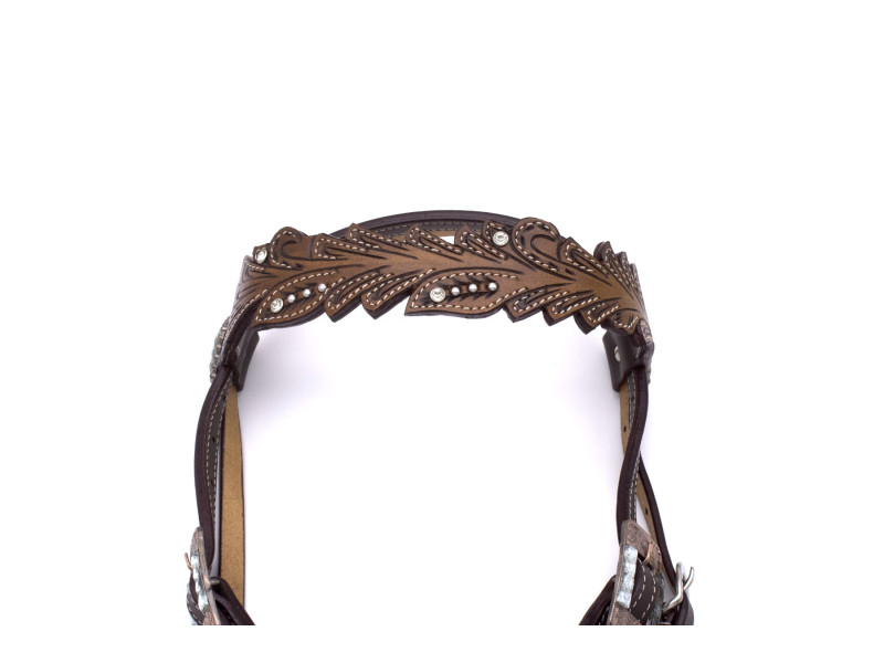 Uzdečka westernová s čelenkou LpTrick