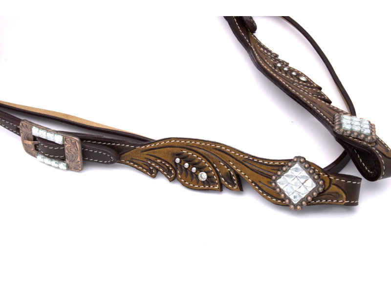 Uzdečka westernová s čelenkou LpTrick