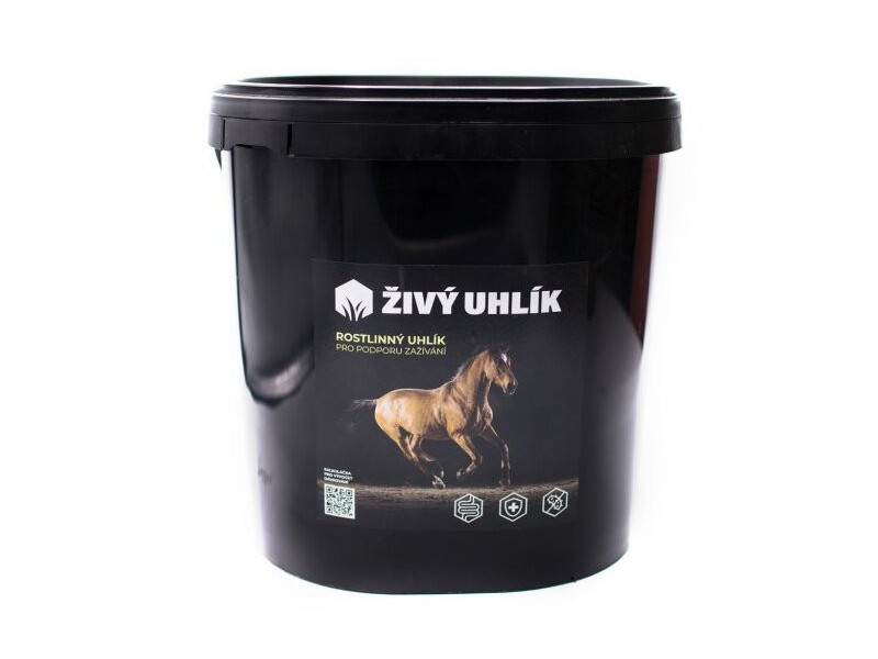 Živý uhlík na podporu trávenia 1,6 kg