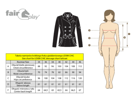 Drezúrny krátky frak FP Lexim Chic