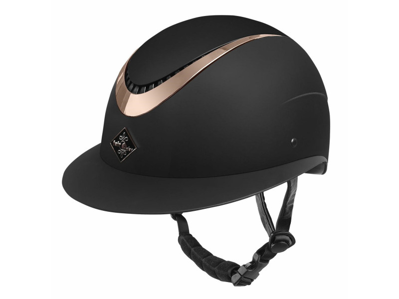 Prilba jazdecká FP APOLEUS ROSEGOLD