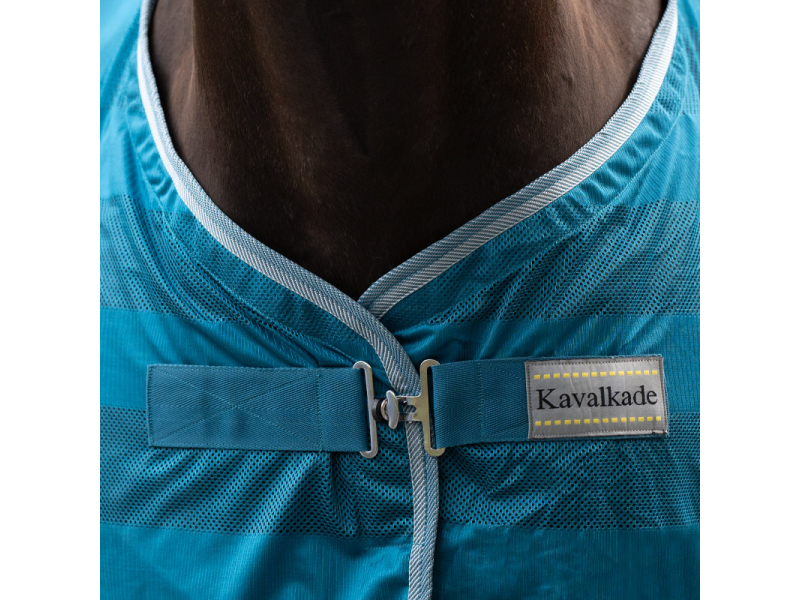 Deka na koňa sieťová Kavalkade Stripe